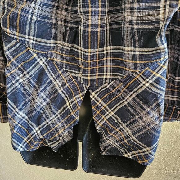 Sam Edelman Plaid Button-Down Shirt - Picture 7 of 8